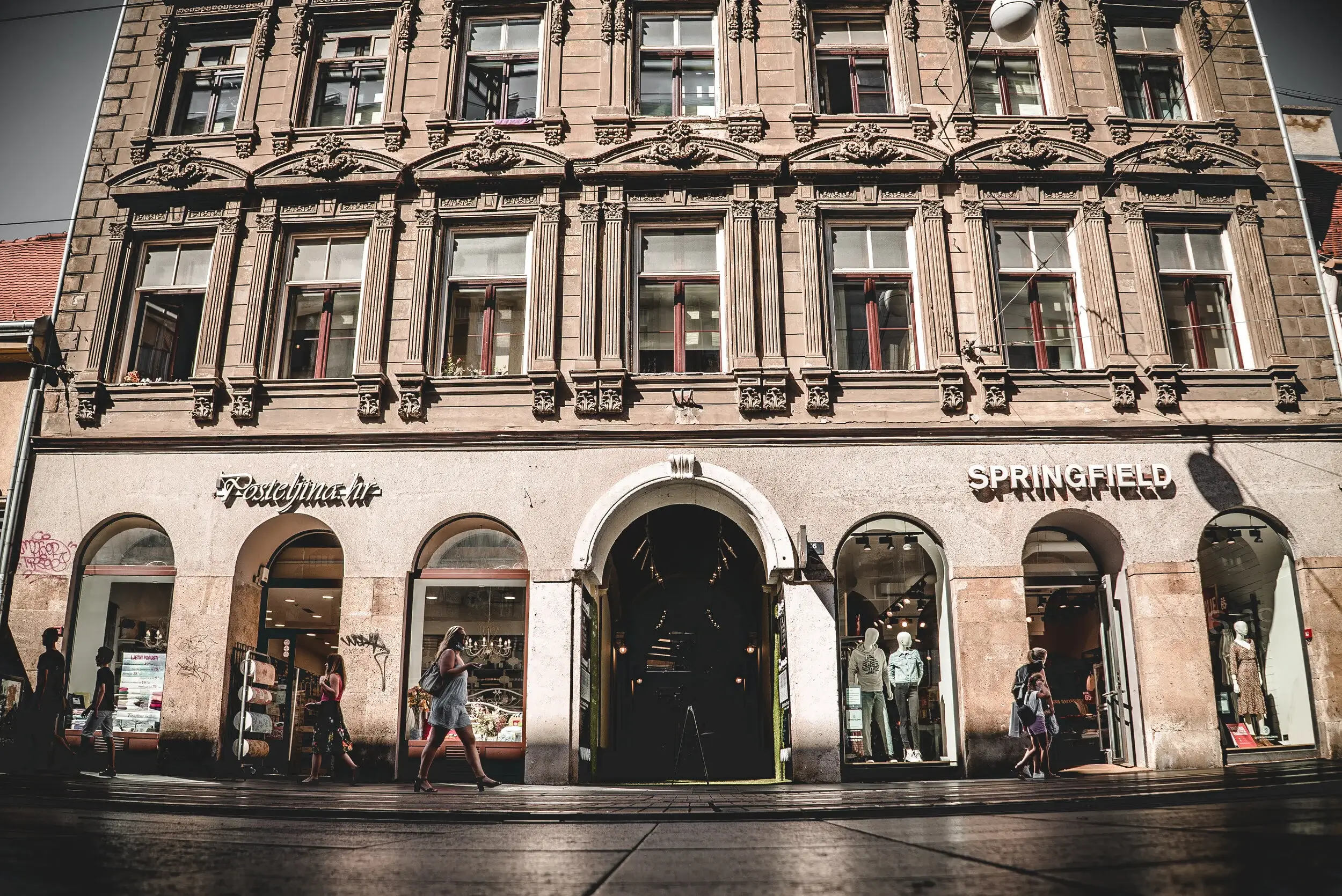 Hotel exterior view from the street